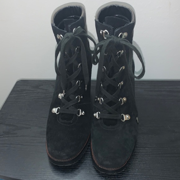 Sam Edelman Carolena Suede Booties - Picture 4 of 9